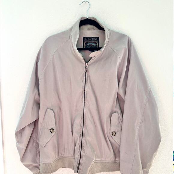 Beige Pacific Trail Grandpa Windbreaker - Size Large - Picture 2 of 8